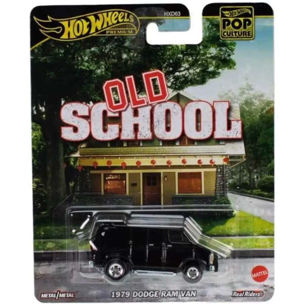 Hot Wheels: Séria pop kultúra – 1979 Dodge Ram Van autíčko 1/64 – Mattel
