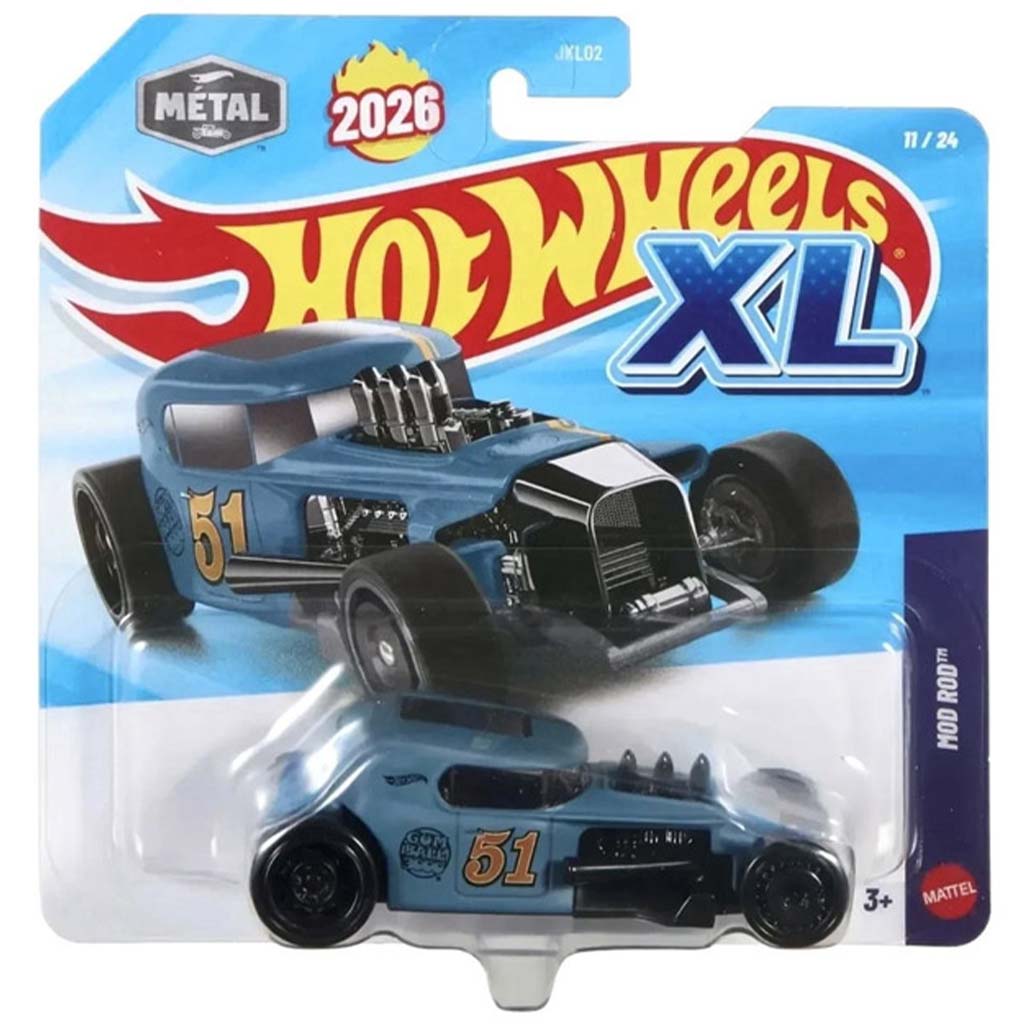 Hot Wheels XL: Mod Rod autíčko 1:43 – Mattel