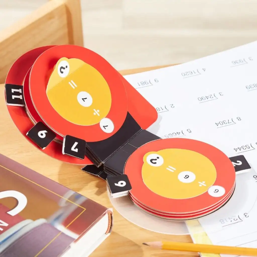 Hra na rozvoj zručností: Počítacie žetóny, delenie - Melissa & Doug kép 2