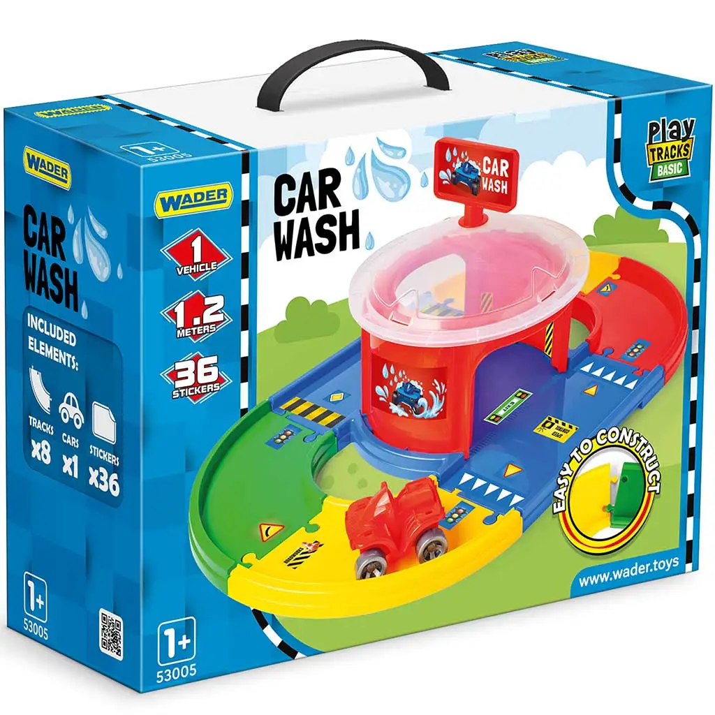 Hrať stopy: Autoumyváreň dráhový set - Wader
