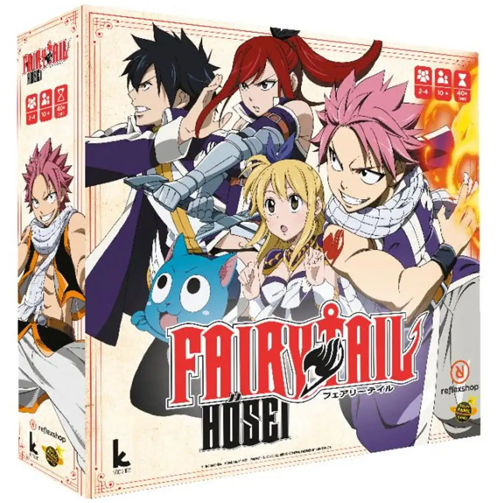 Hrdinovia Fairy Tail spoločenská hra