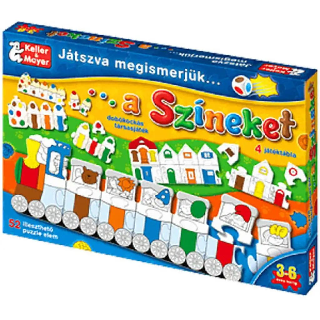 Hrou sa zoznámime s farbami spoločenská hra