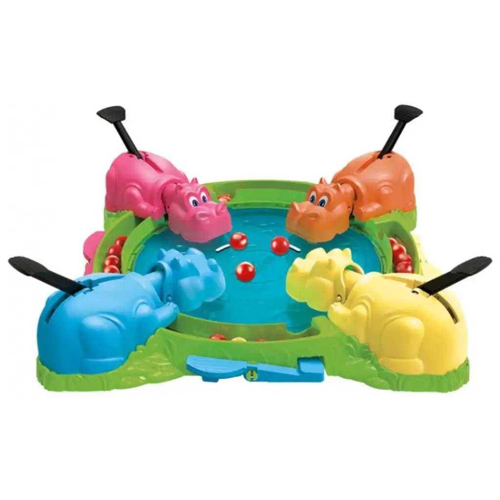 Hungry Hungry Hippos - Hladné hrochy spoločenská hra - Hasbro kép 2