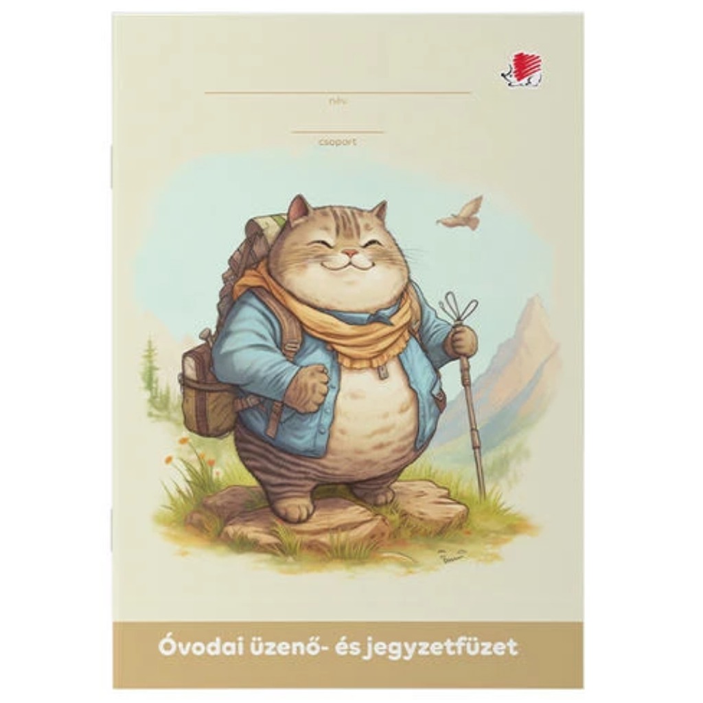 ICO: Cat škôlkarský oznamovací a poznámkový zošit A5, 32 listov