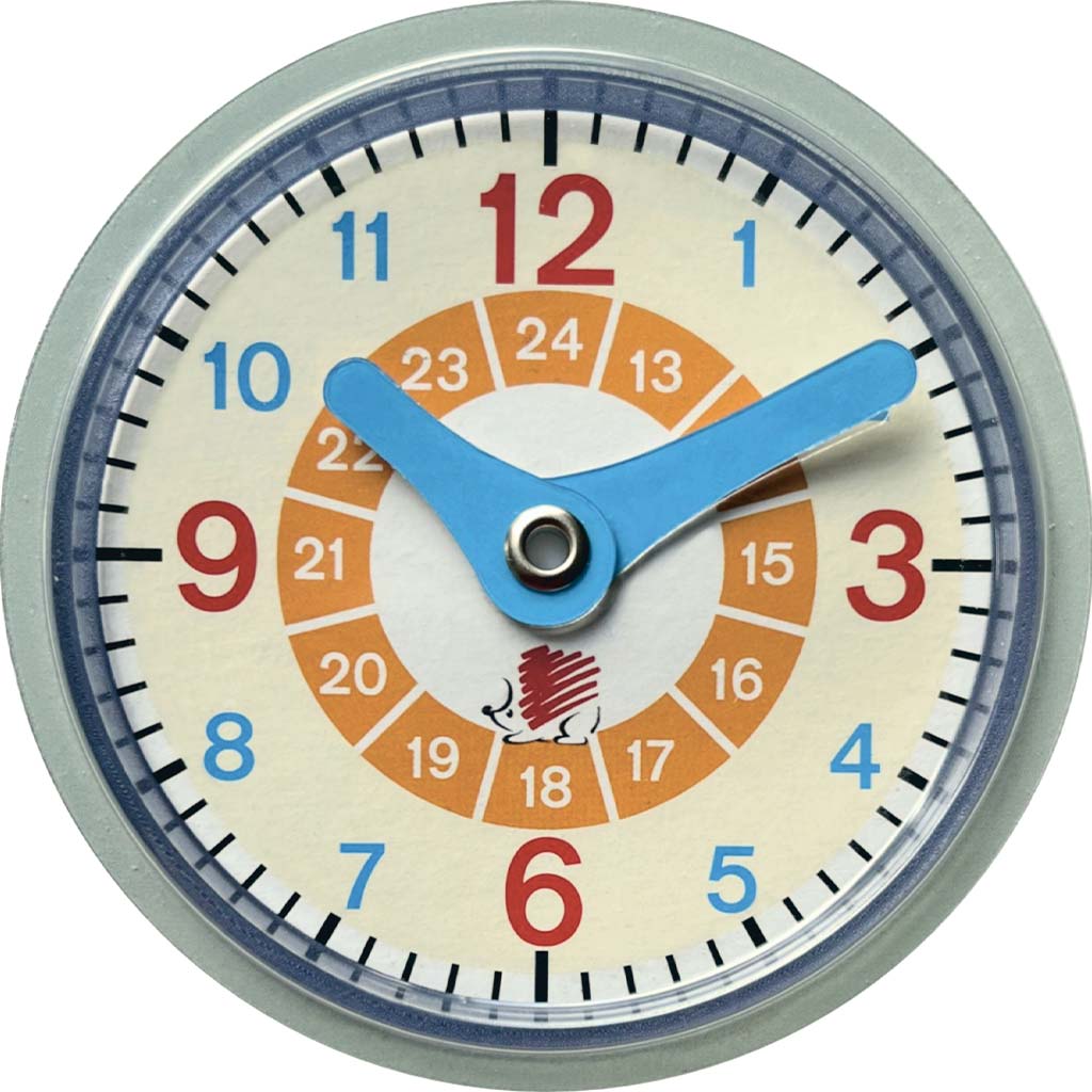 ICO: Ježko plastové školské hodiny