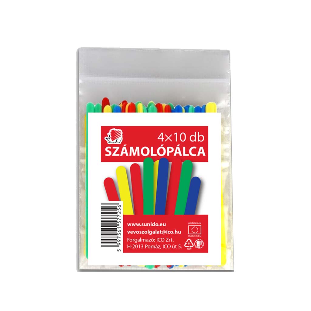 ICO: Plastové počítacie tyčinky Ježko