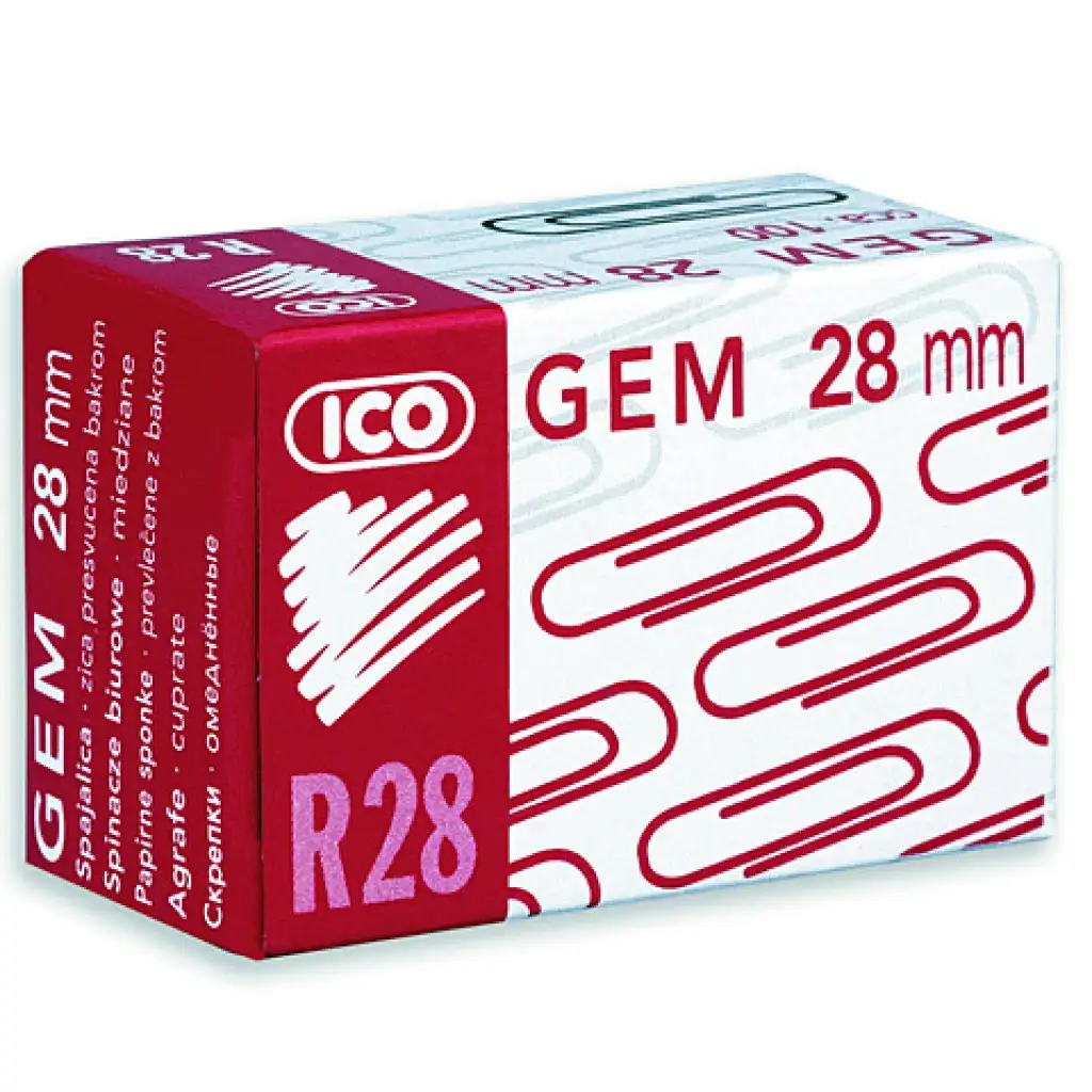 ICO: R28 Kancelárske sponky 28mm 100ks