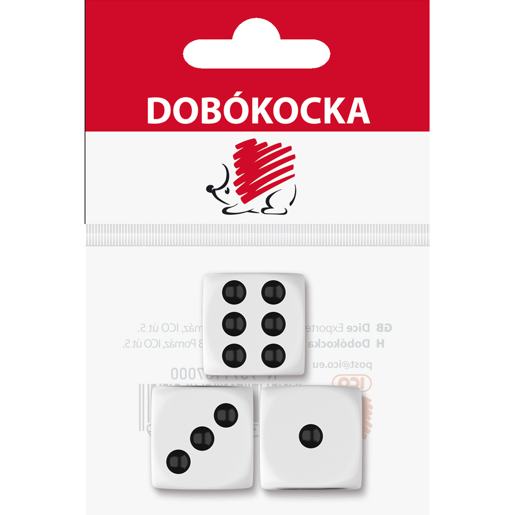 ICO: SÜNI súprava 3 kociek