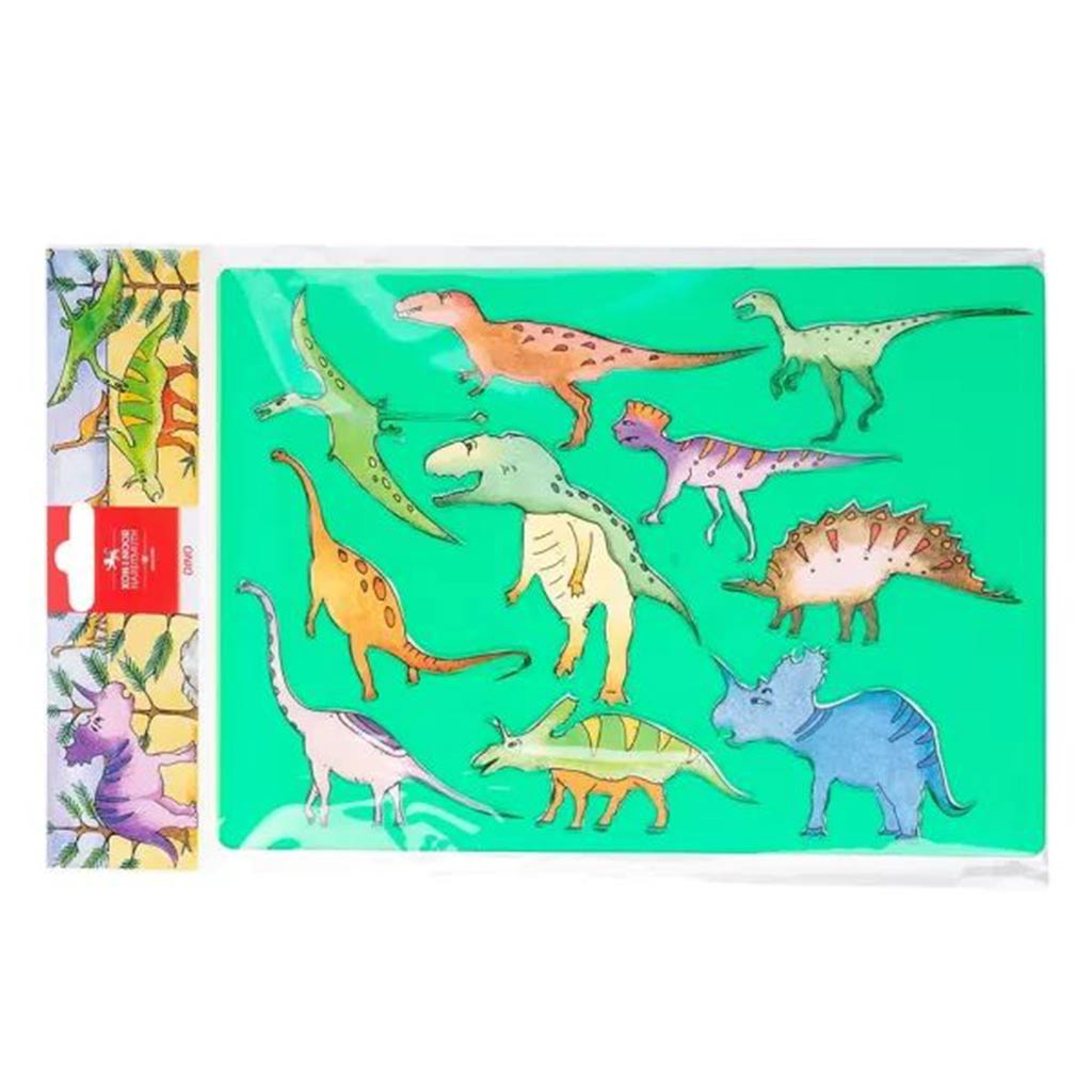 ICO: Šablóna na kreslenie Koh-I-Noor s dinosaurami