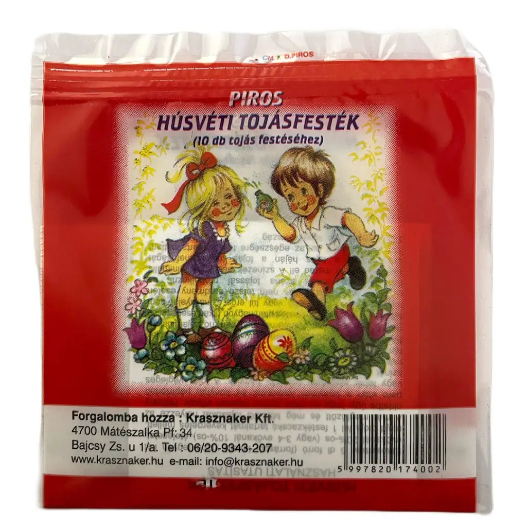 Ico: Veľkonočná červená farba na vajíčka