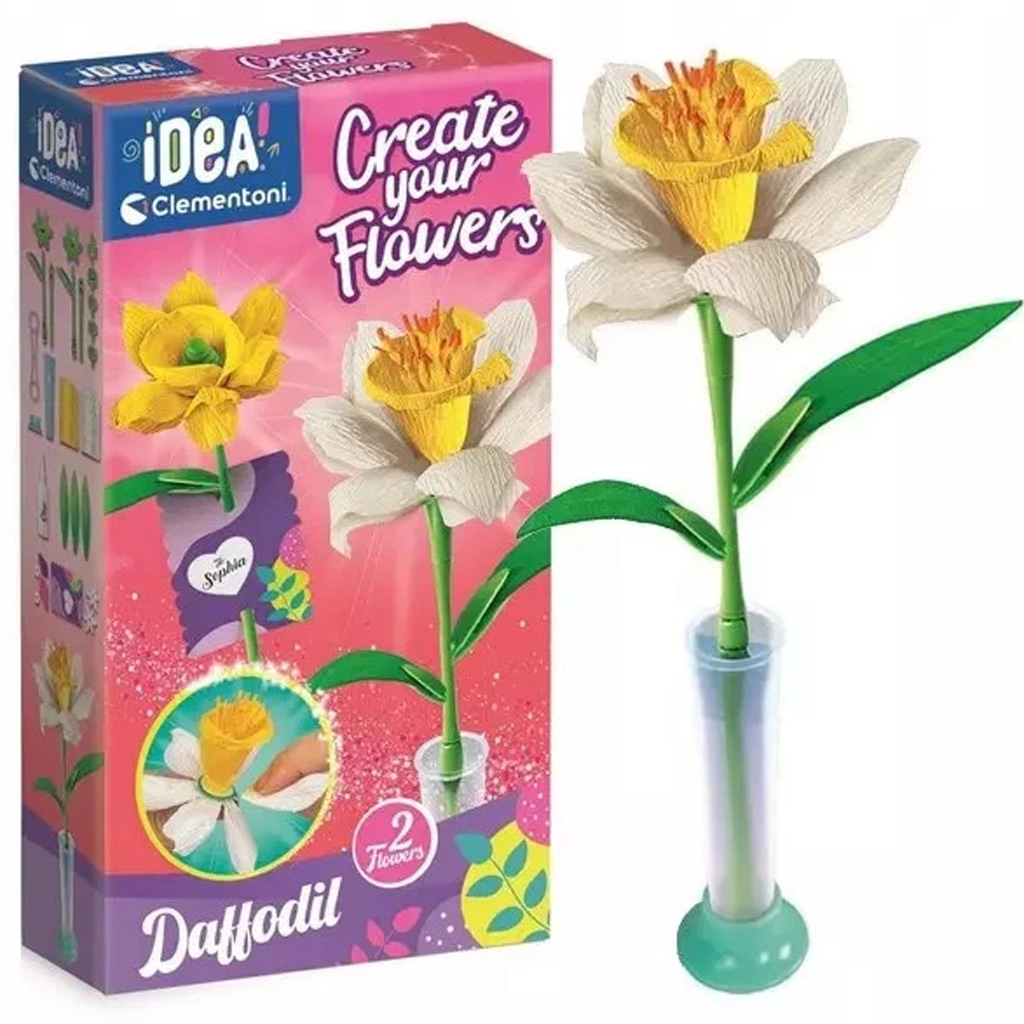 Idea! Mini sada na výrobu narcisov - Clementoni