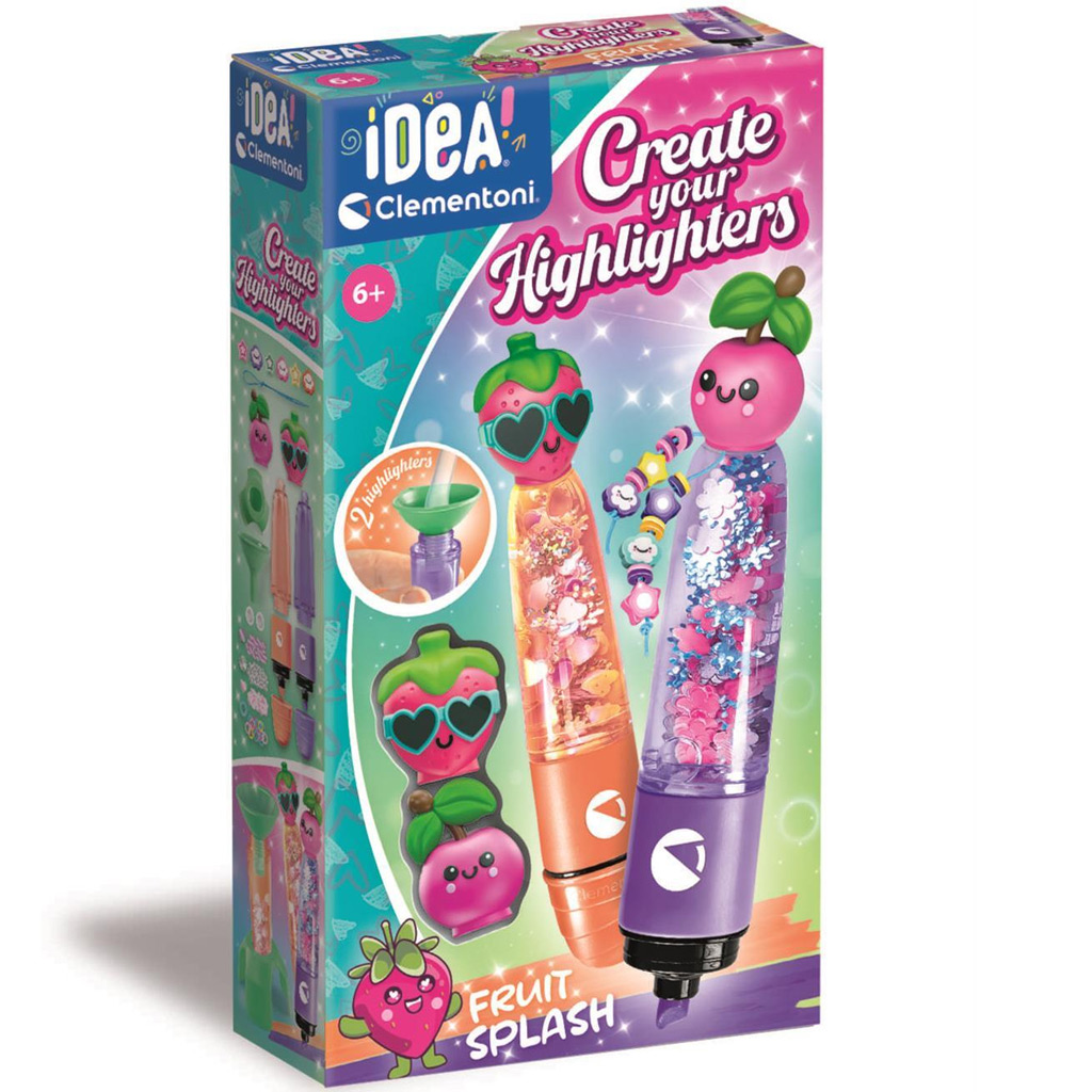 Idea! Sada na výrobu ovocných zvýrazňovačov - Clementoni