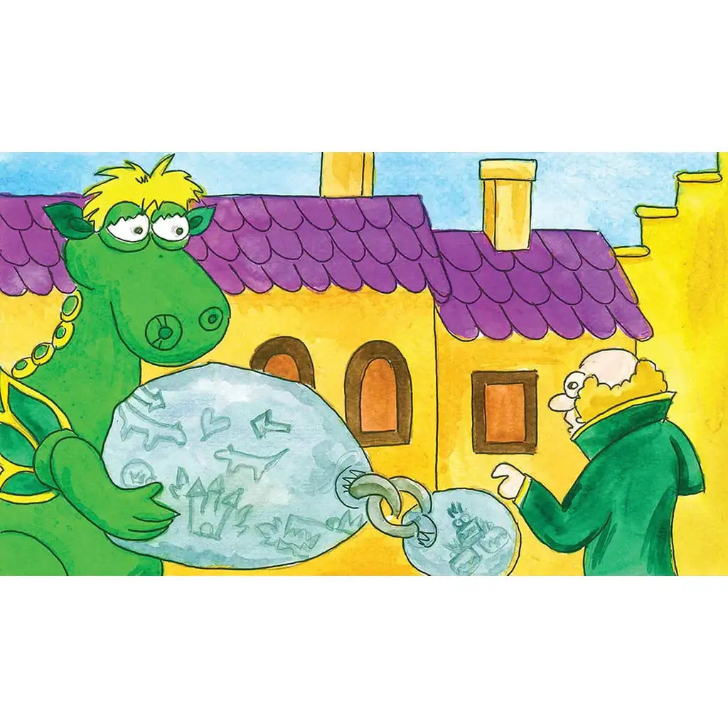 István Csukás: Süsü a drak a draková dievčina (Süsü 3.) diapozitív