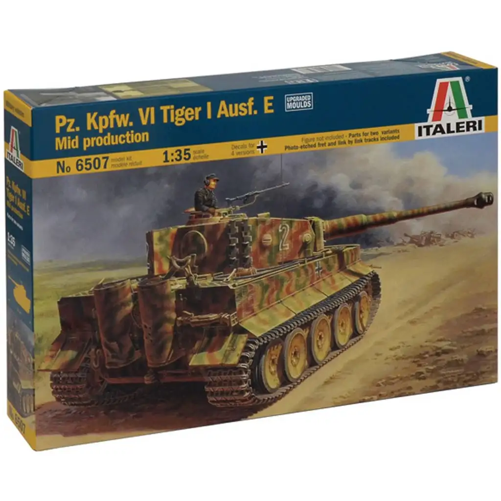 Italeri 1/35 Pz.Kpfw. VI Tiger I Ausf. E tankový model