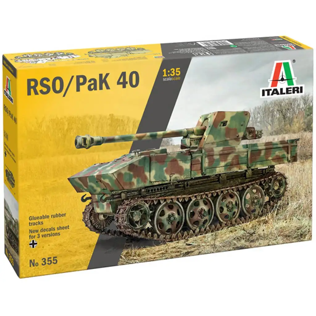 Italeri: 1/35 RSO/PaK 40 stíhač tankov model
