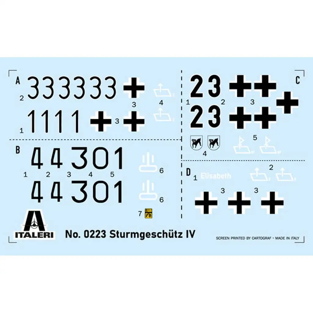 Italeri 1/35 Sd.Kfz. 167 Sturmgeschütz IV útočné delo model kép 4