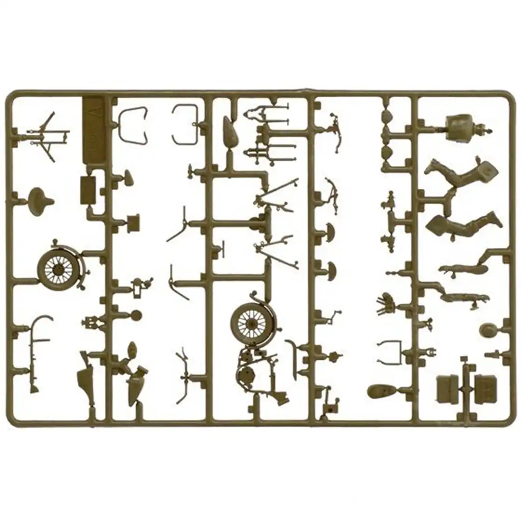 Italeri 1/35 U.S. Motorcycles 2ks vojenský motocykel model kép 3