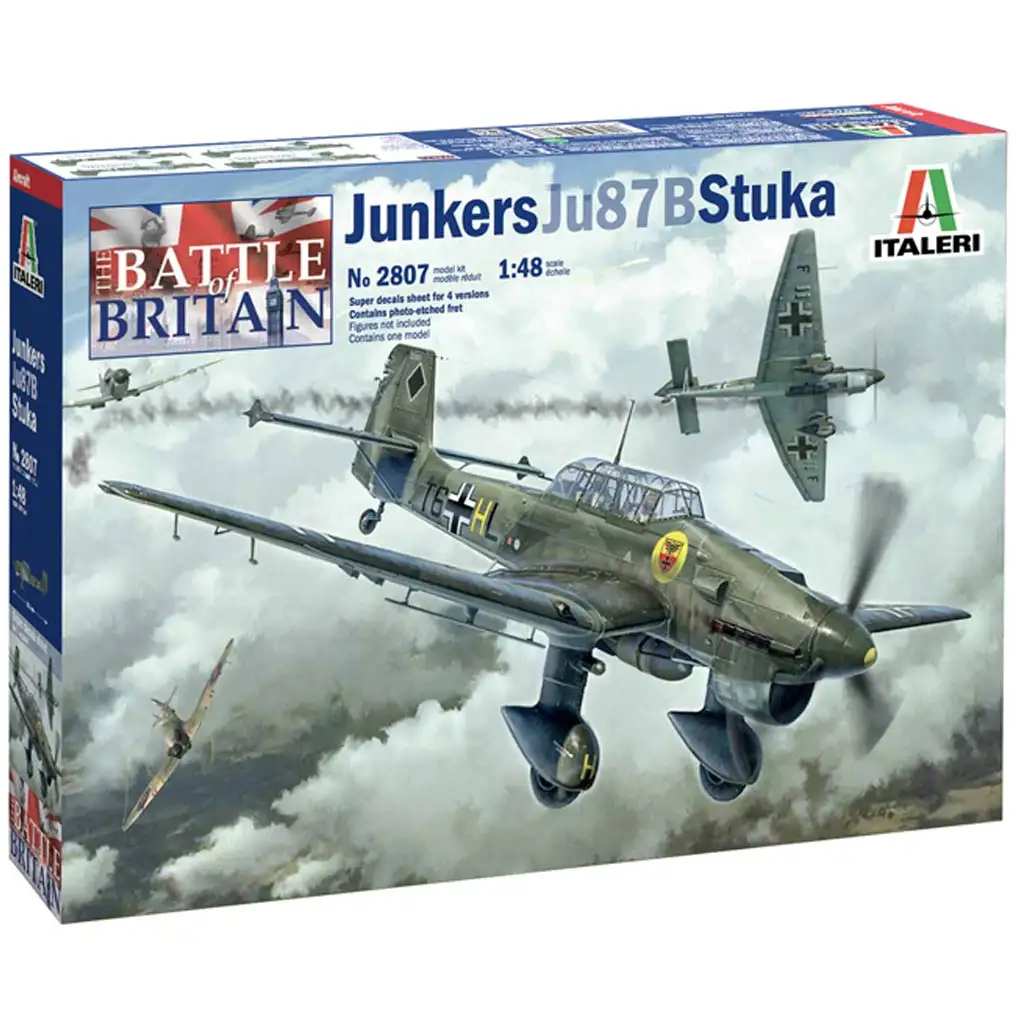 Italeri 1/48 Junkers Ju 87B Stuka model lietadla