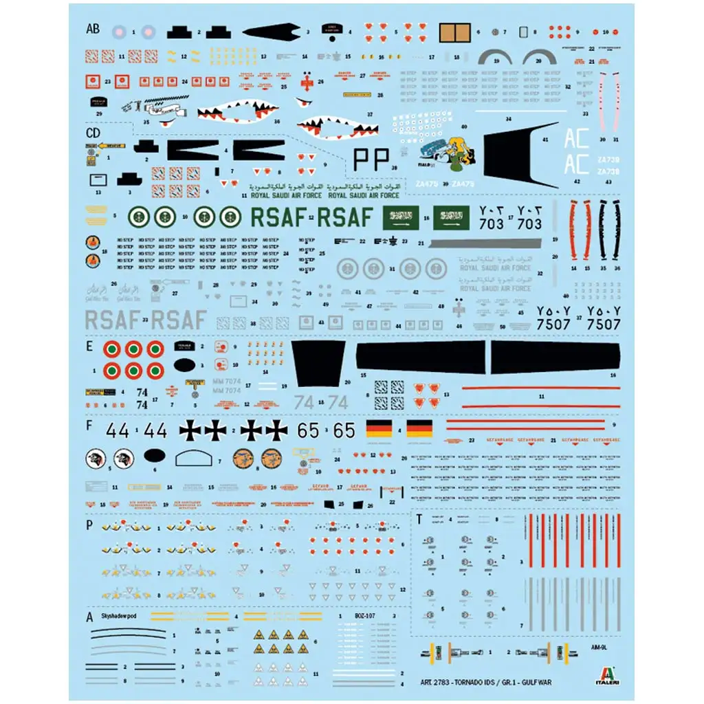 Italeri 1/48 Tornado GR.1/IDS model lietadla kép 4