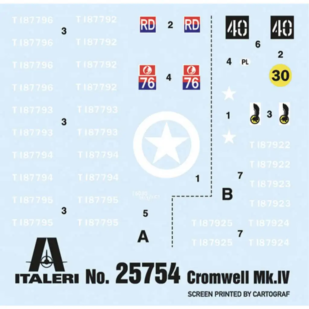 Italeri 1/56 Cromwell Mk. IV tank model kép 6
