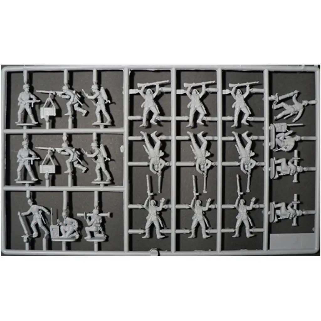 Italeri 1/72 Nemecká pechota Nemecké vojenské figúrky model kép 2