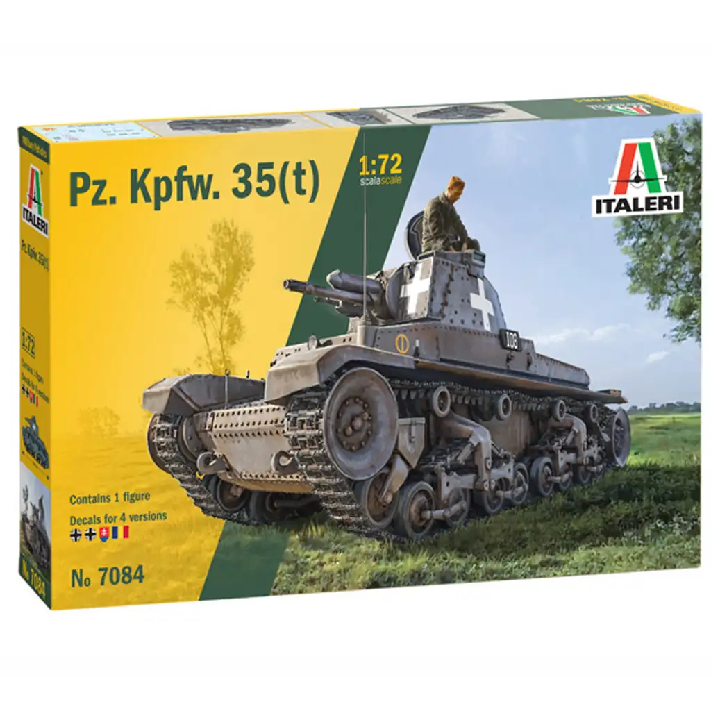 Italeri 1/72 Pz. Kpfw. 35(t) model tanku
