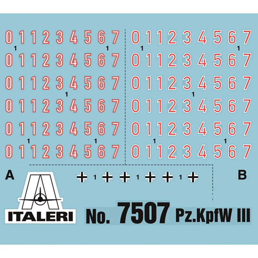 Italeri 1/72 Pz.Kpfw. III Ausf. J tank 2-dielna modelová sada kép 2