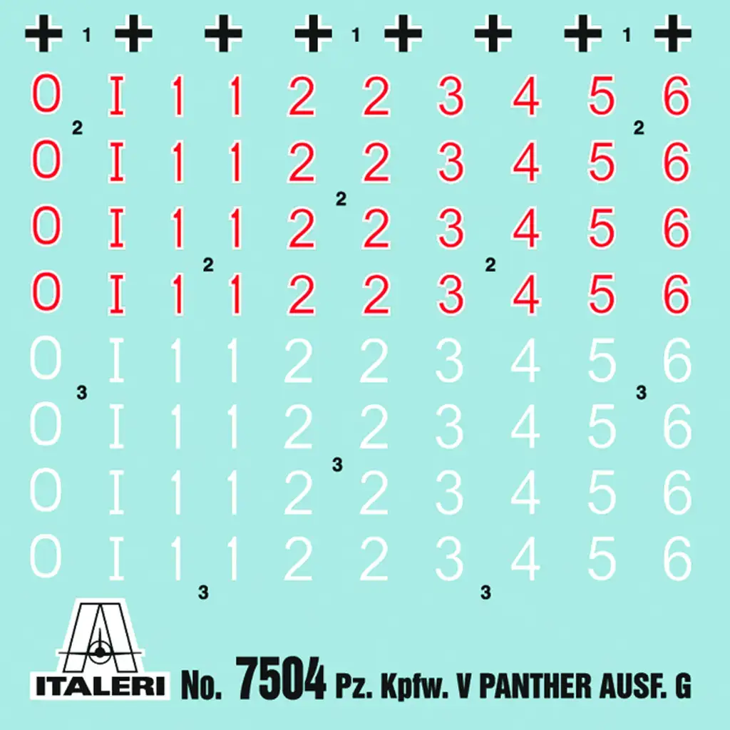 Italeri 1/72 Pz. Kpfw. V Panther Ausf. G Panther tank 2-dielna maketová sada kép 2
