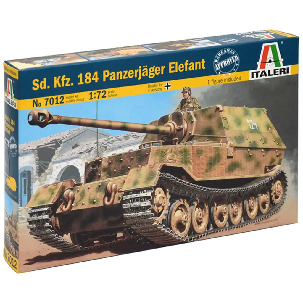 Italeri 1/72 Sd. Kfz. 184 Panzerjäger Elefant model tanku ničiteľa tankov
