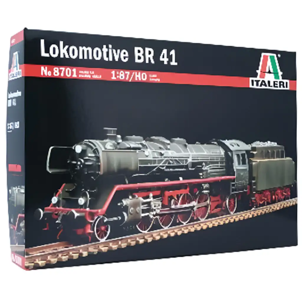 Italeri 1/87 BR 41 Lokomotíva parný rušeň vlakový model