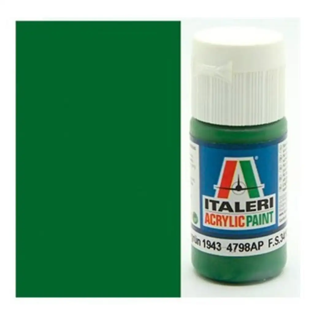 Italeri Flat Panzer Olivgrün 1943 (4798AP) – Matná olivovozelená farba na modely 20 ml
