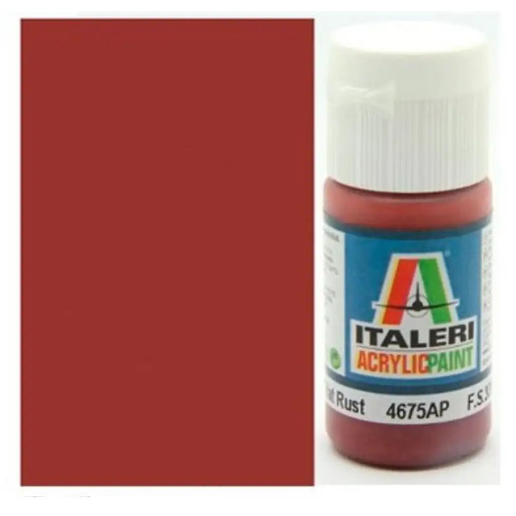 Italeri Flat Rust (4675AP) - Matná hrdzavohnedá modelárska farba 20ml