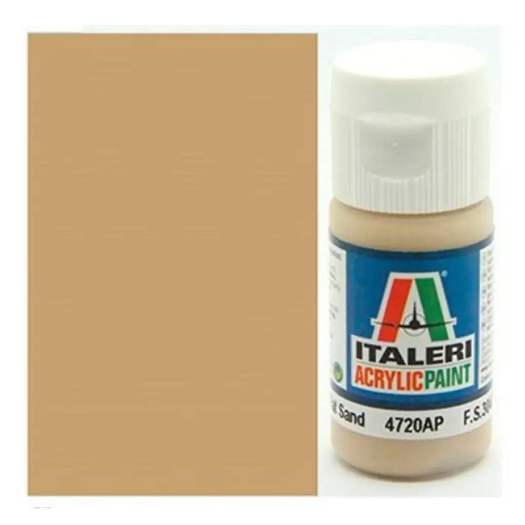 Italeri Flat Sand (4720AP) - Matná piesková farba na modely 20ml