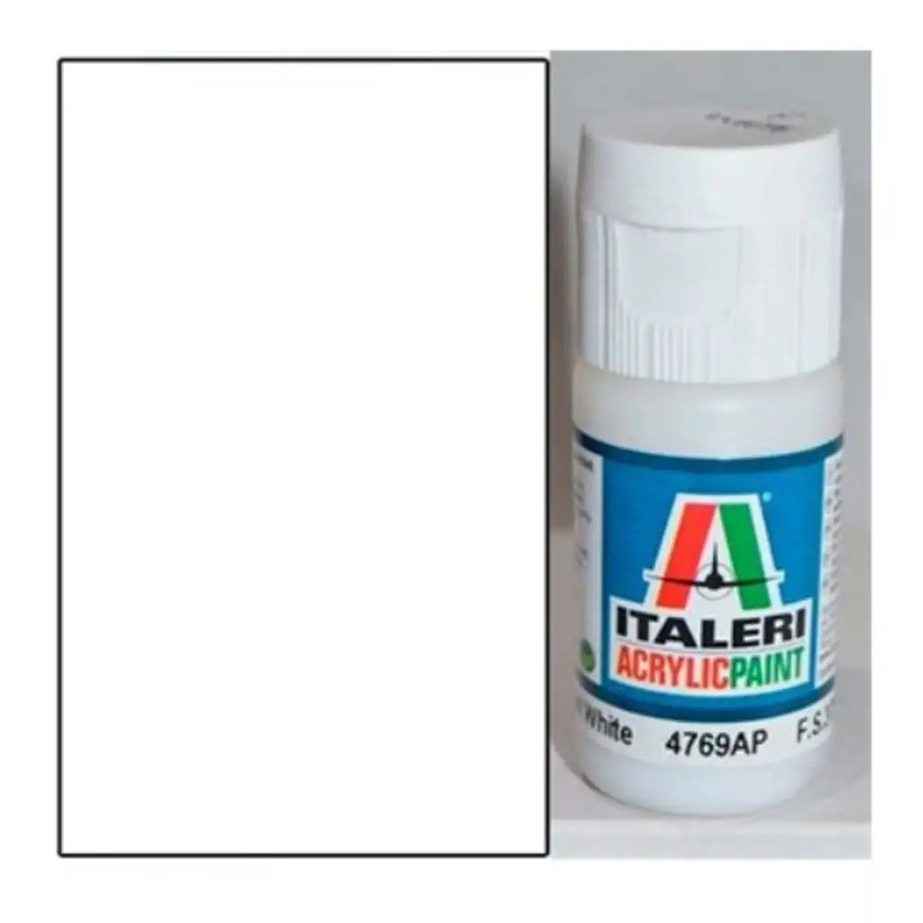 Italeri Flat White (4769AP) - Matná biela modelárska farba 20ml