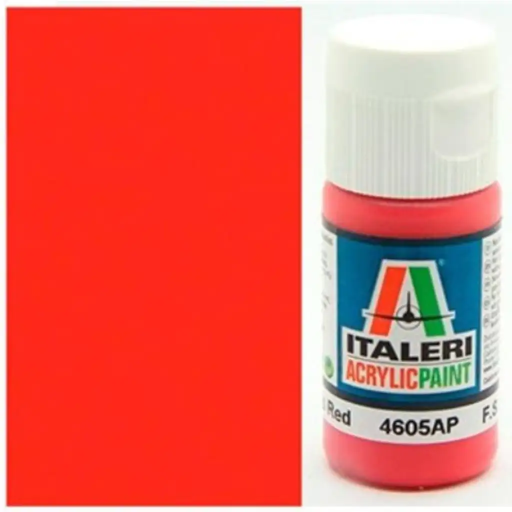 Italeri Gloss Red (4605AP) - Lesklá červená modelárska farba 20ml