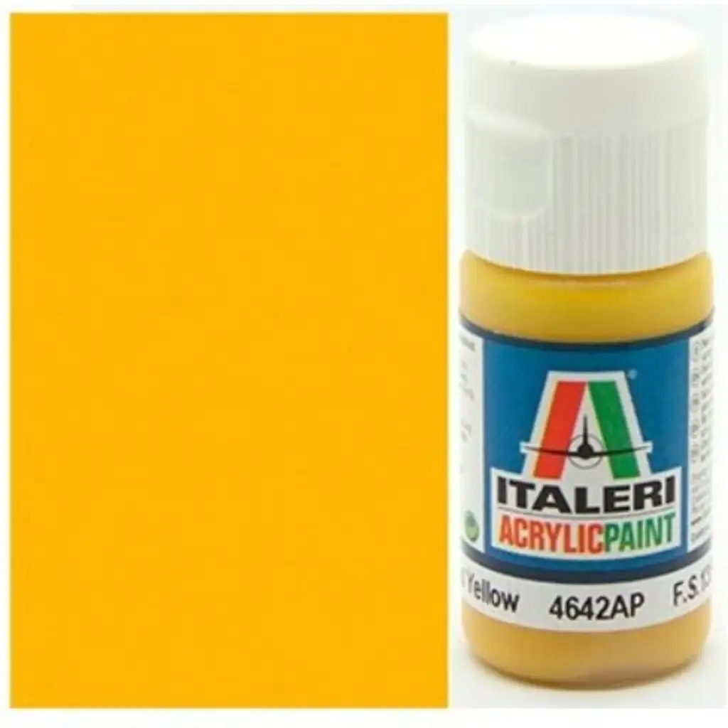 Italeri Lesklá Žltá (4642AP) - Lesklá žltá modelová farba 20ml