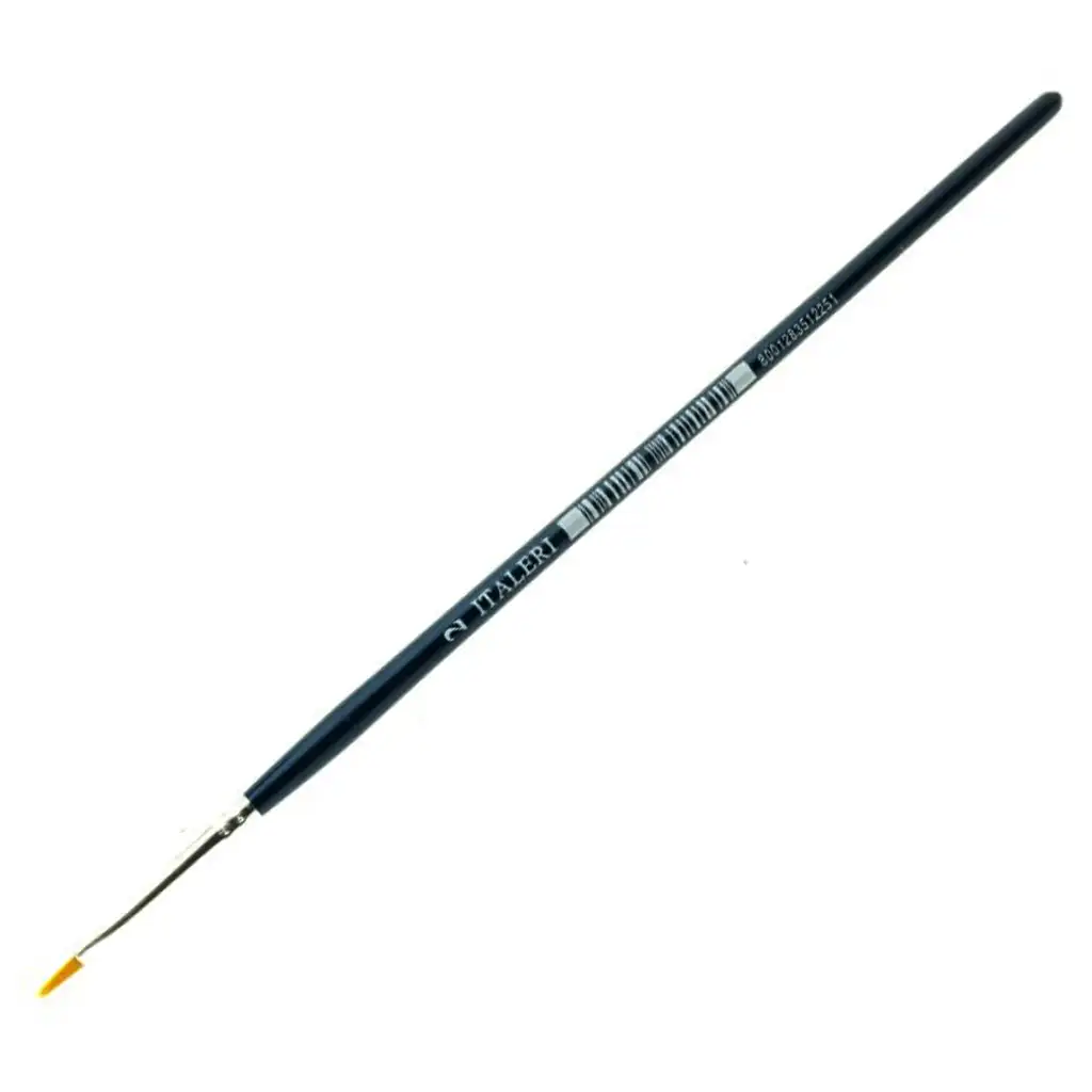 Italeri plochý syntetický štetec veľkosti 2, 1 ks
