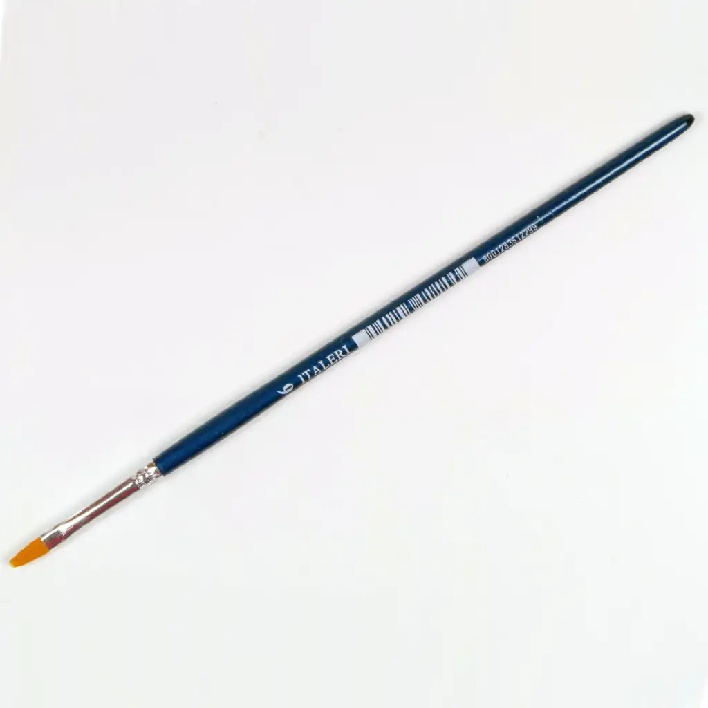 Italeri plochý syntetický štetec veľkosti 6, 1 ks