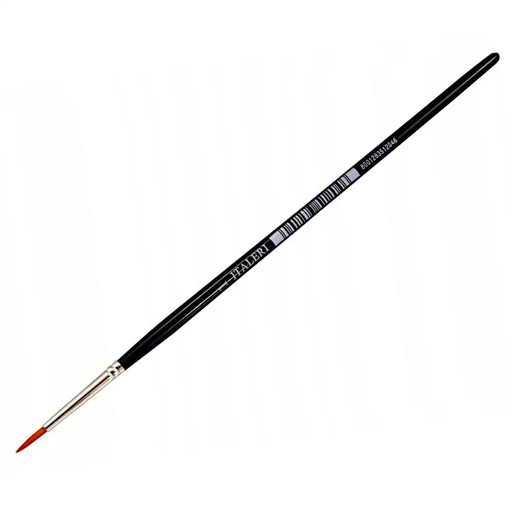 Italeri syntetický štetec s okrúhlou hlavou veľkosti 1, 1 ks