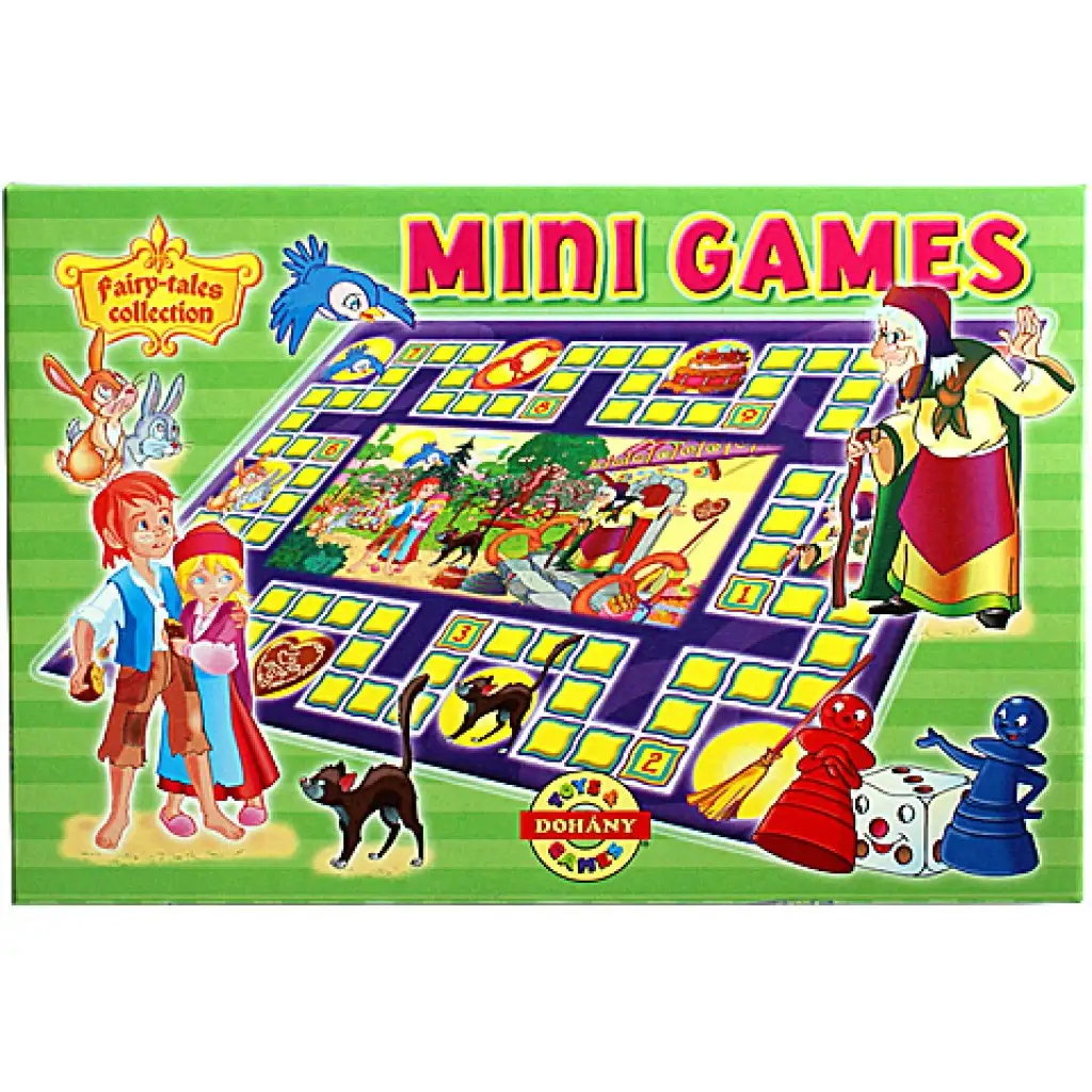 Janko a Marienka mini spoločenská hra - D-Toys