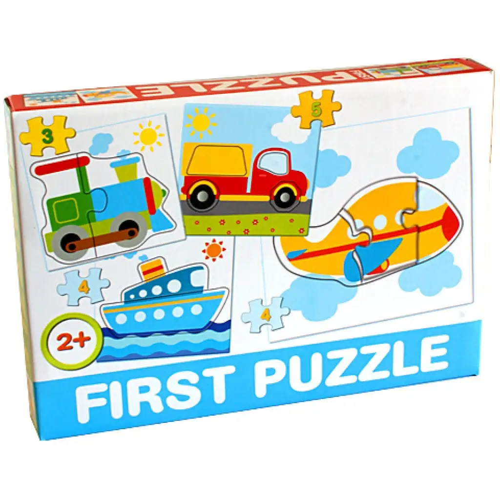Mojé prvé puzzle Dopravné prostriedky - D-Toys