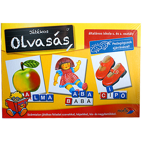 Hravé čítanie vzdelávacia hra (maďarská) - Noris