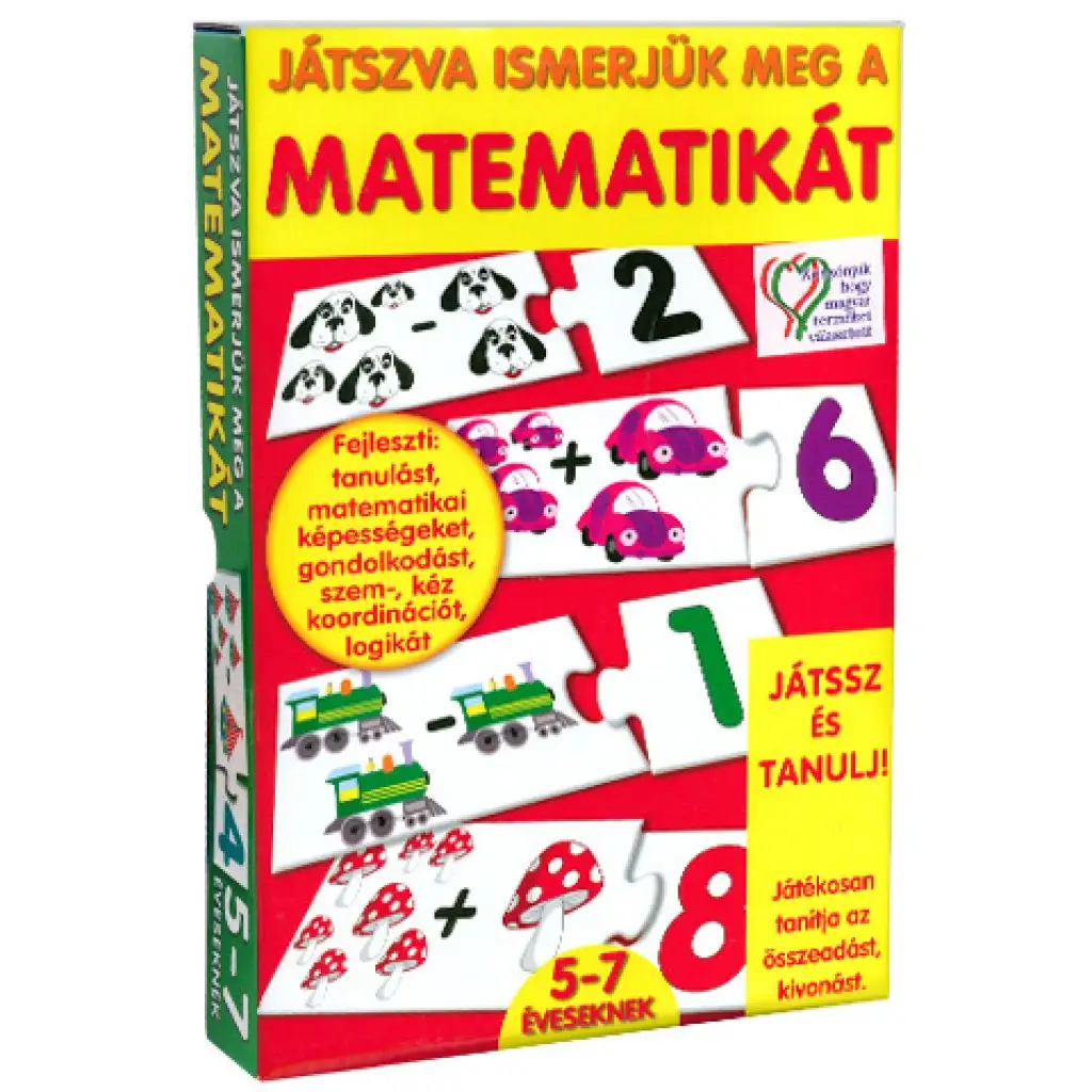 Uč sa hravo! - Matematika - maďarská vzdelávacia hra