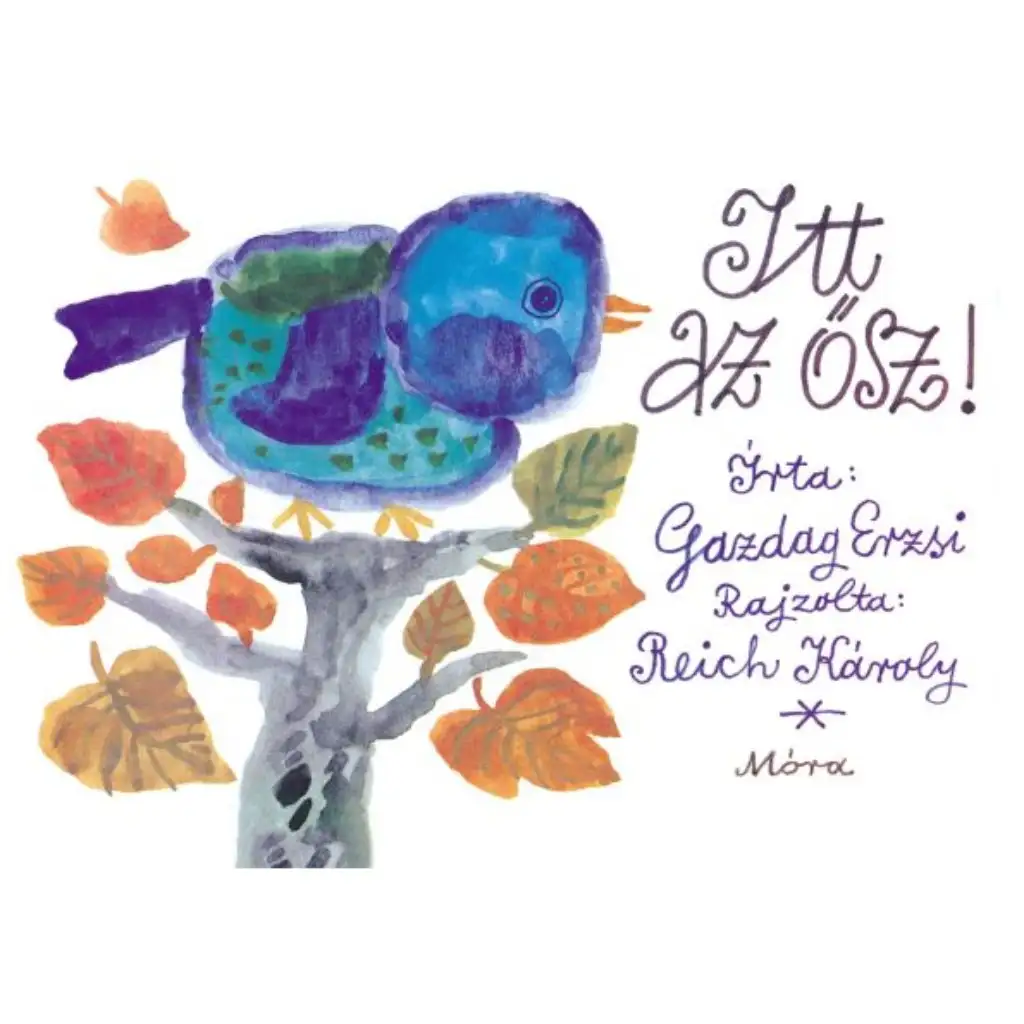 Je tu jeseň! - Kniha básní na listovanie