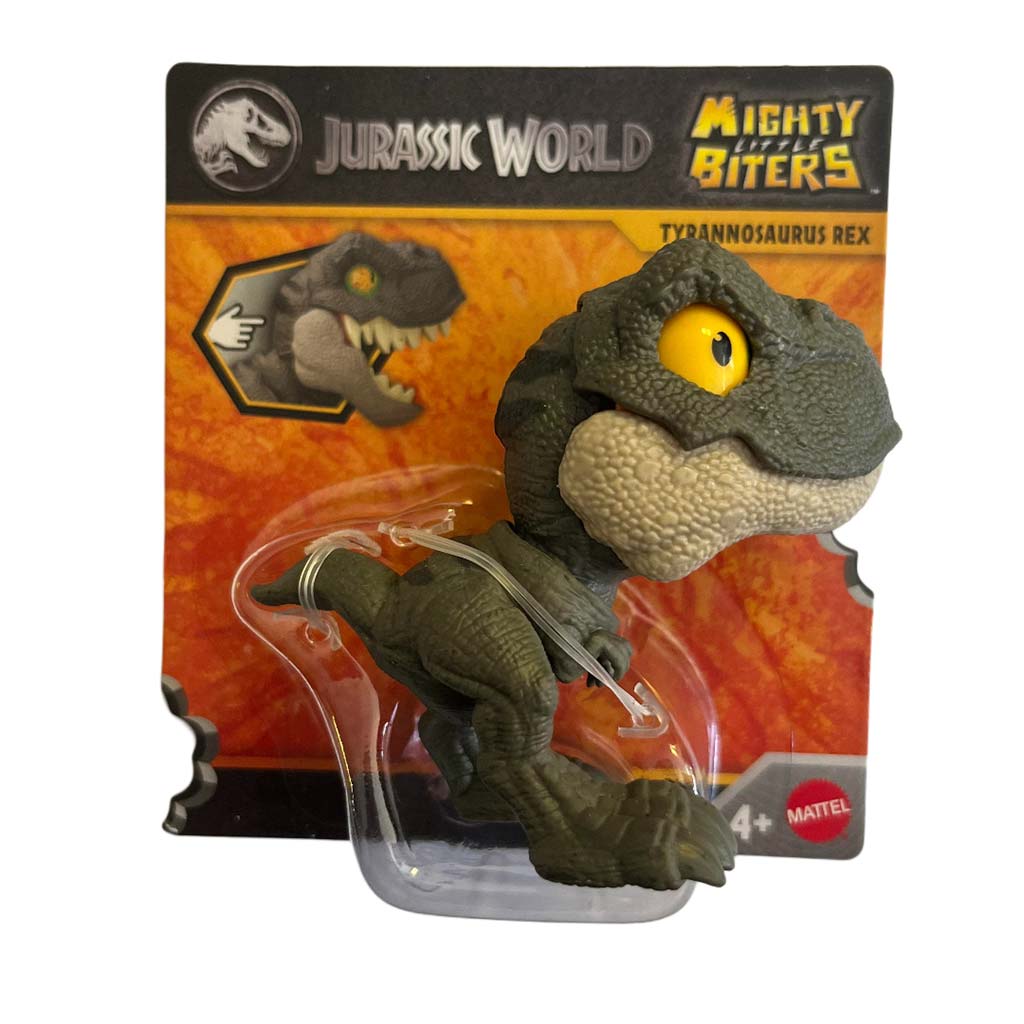 Jurassic World: Hryzúca mini figúrka Tyrannosaurus Rex - Mattel