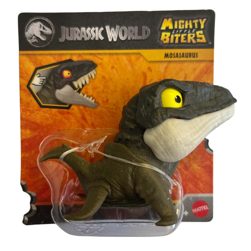 Jurassic World: Malá hryzúca figúrka Mosasaurus - Mattel