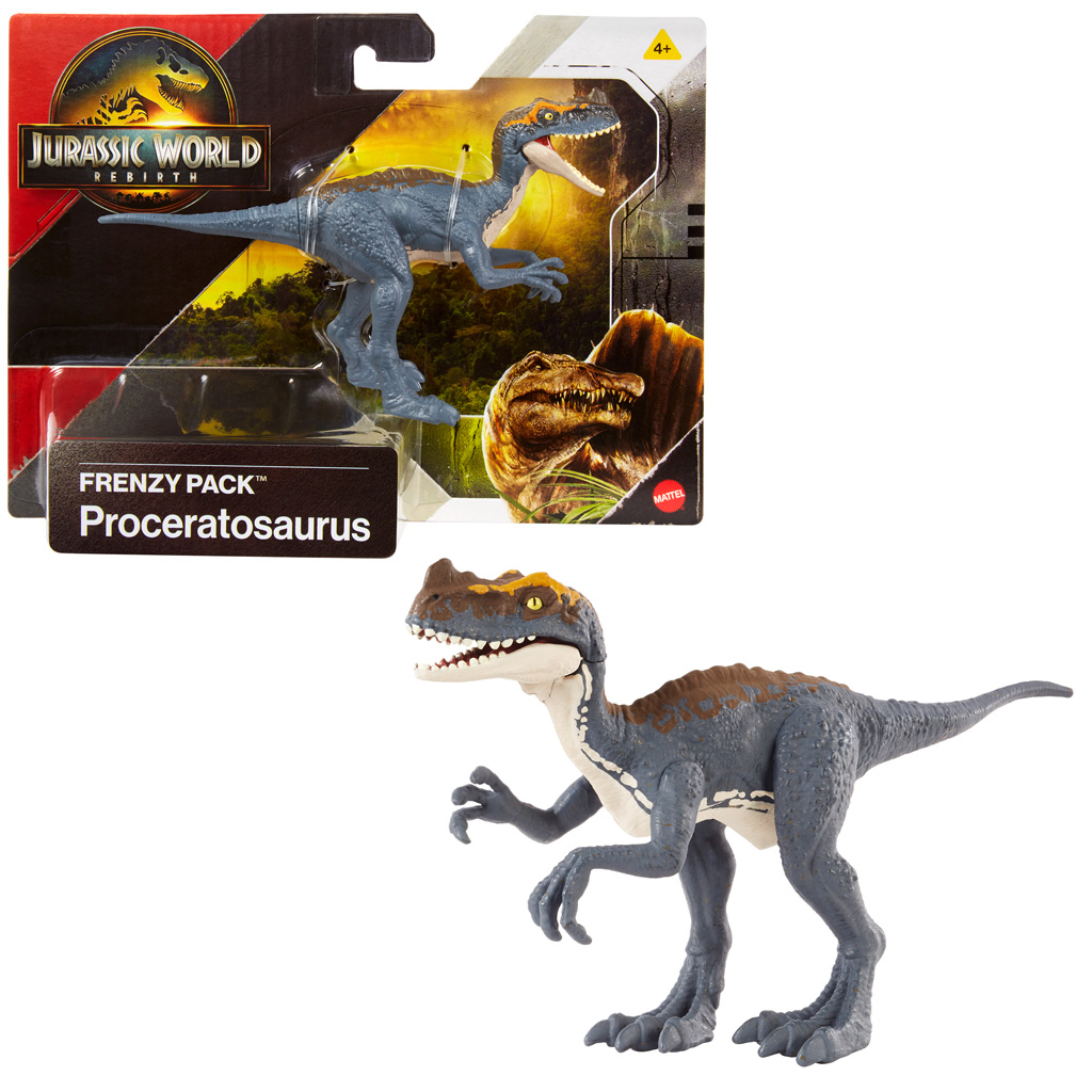 Jurassic World: Obrodenie Frenzy balenie figúrka dinosaura Proceraosaurus - Mattel