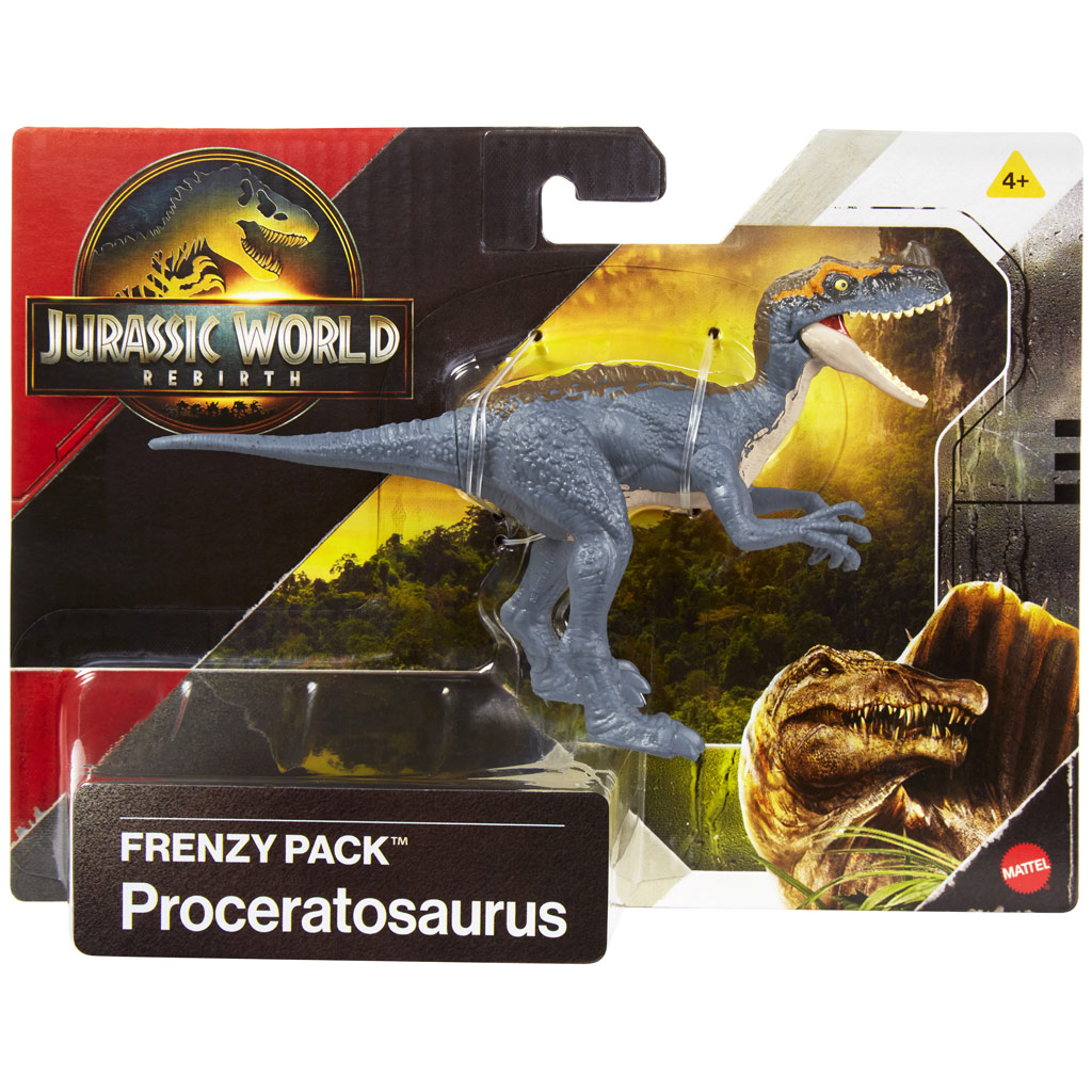 Jurassic World: Obrodenie Frenzy balenie figúrka dinosaura Proceraosaurus - Mattel kép 2