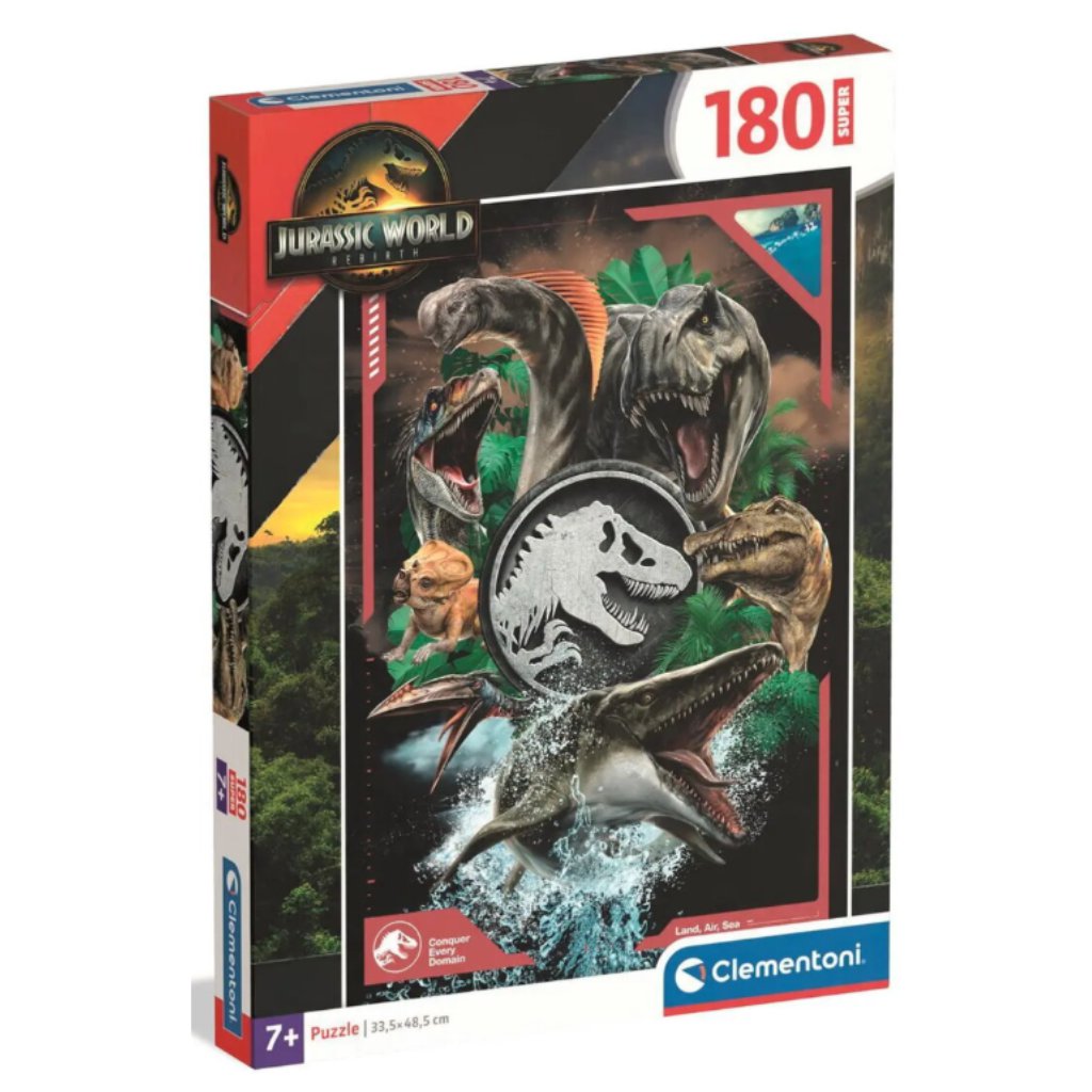 Jurassic World Super puzzle 180 dielikov - Clementoni