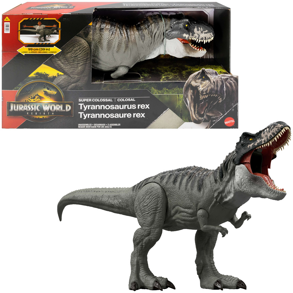 Jurský svet: Najnebezpečnejší dinosaurus - T-Rex - Mattel